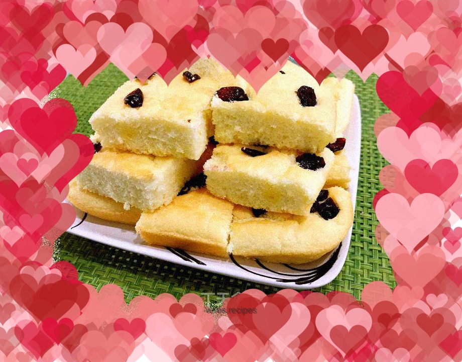 Sugar-free and oil-free rice flour chiffon cake