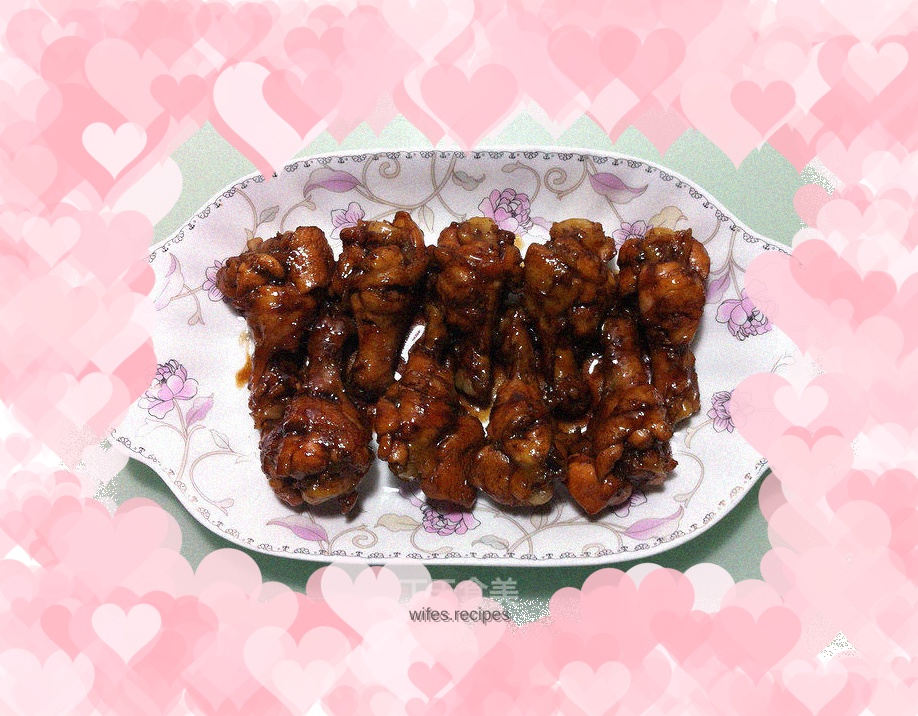 Coke chicken wing root