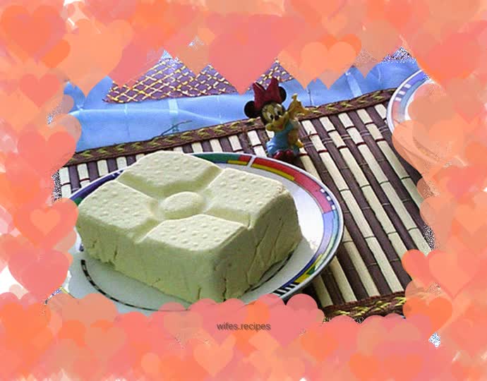 Homemade marinated tofu