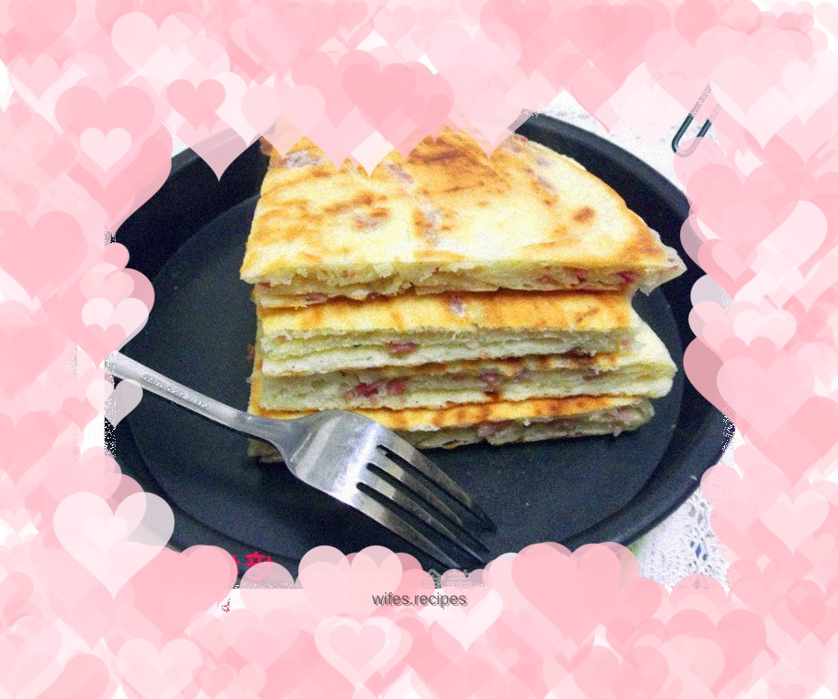 Bacon pancake