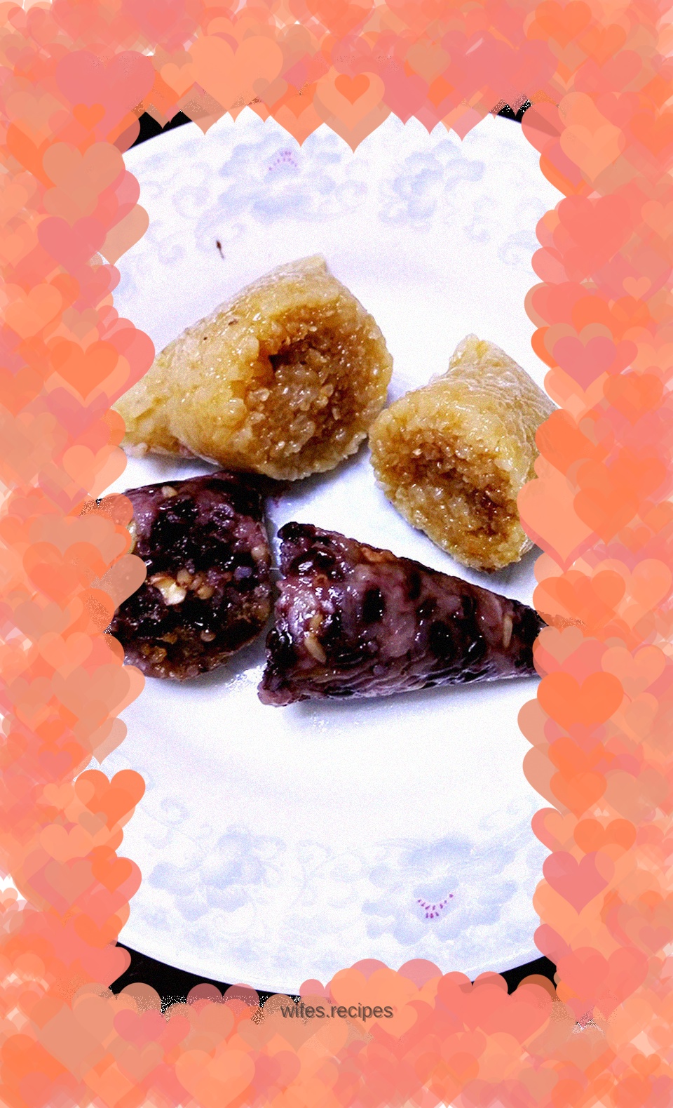 Fresh meat rice dumplings & eight-treasure rice dumplings