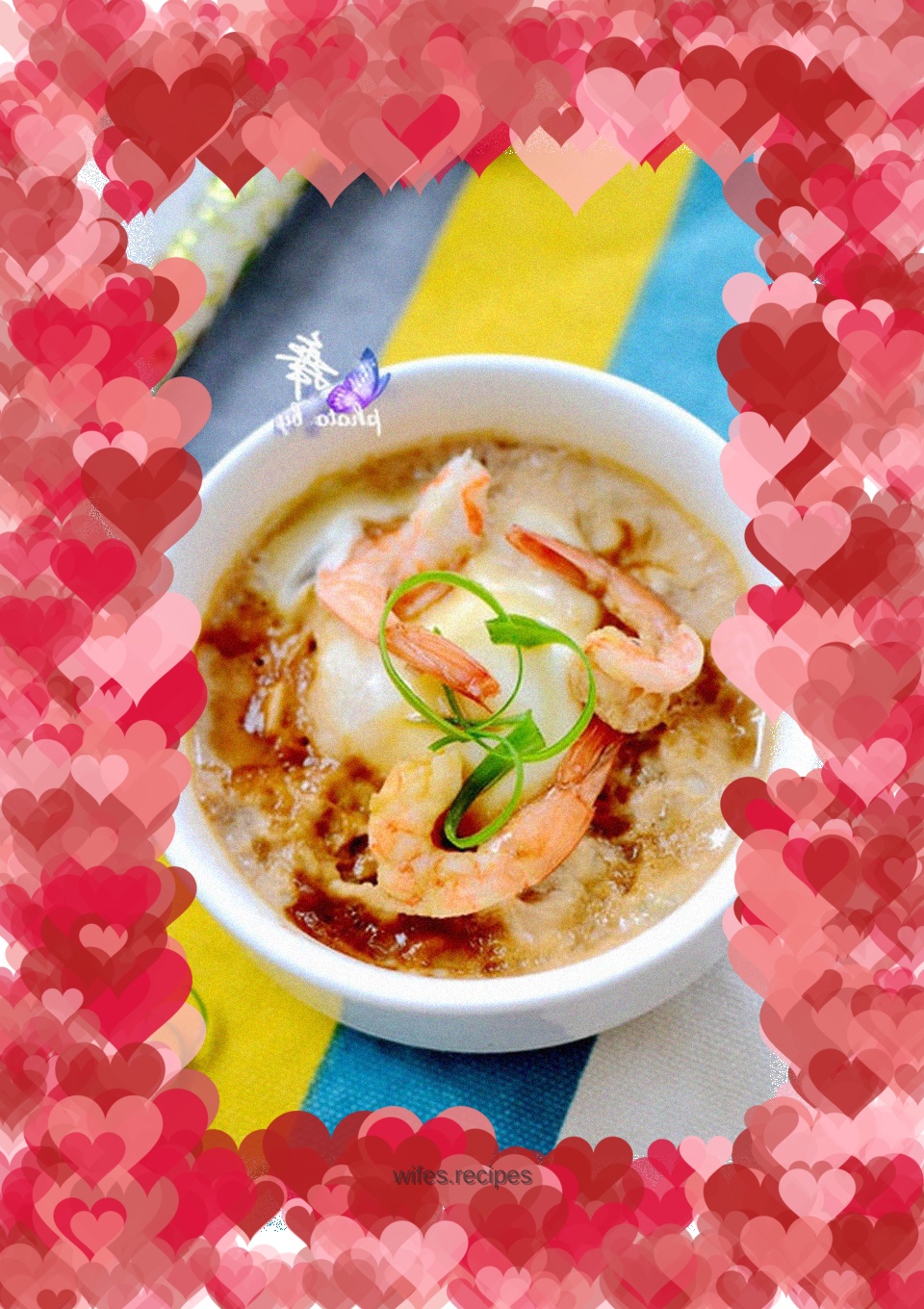 Steamed Pork with Shrimp and Eggs