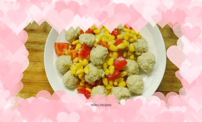 Stir-fried Chicken Legs with Colorful Peppers and Corn