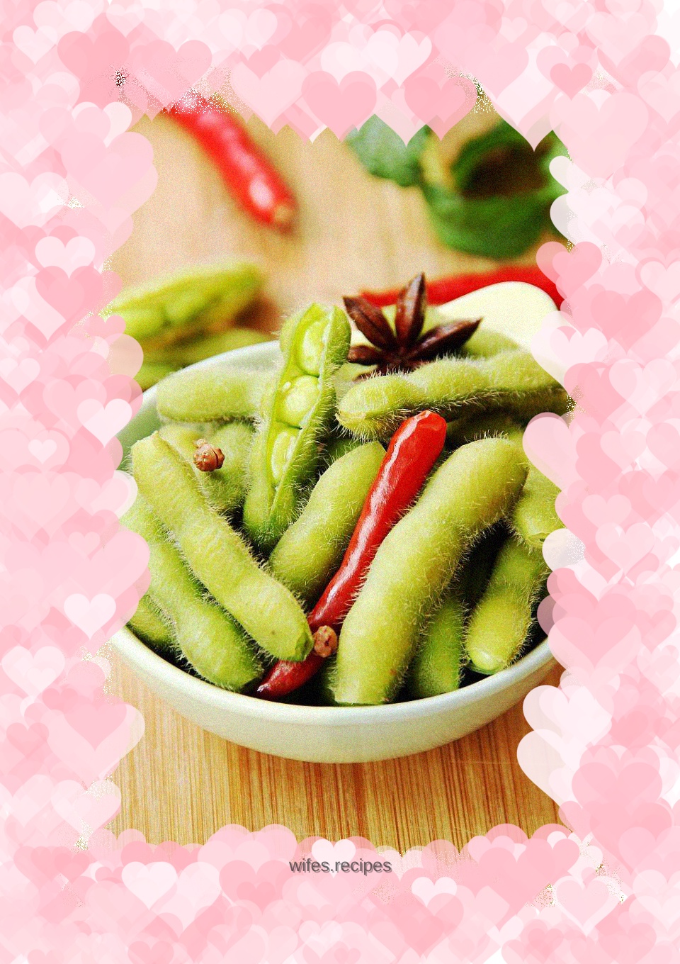 Spiced edamame