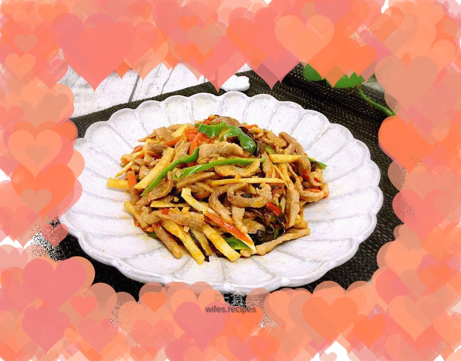 Fish-flavored shredded pork