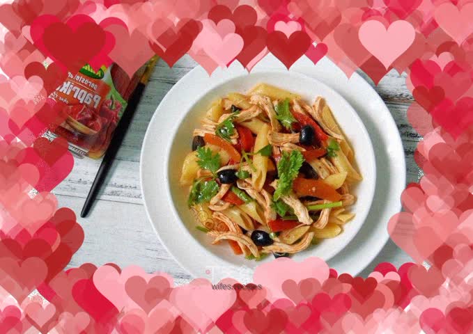 Chicken and Red Pepper Pasta