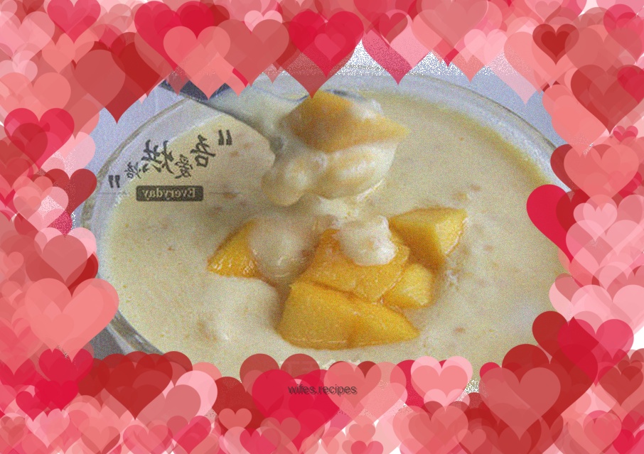 Summer Dessert - Mango Sago