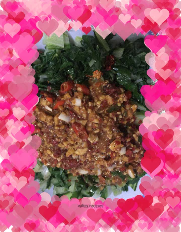 Fermented bean curd and spring vegetables