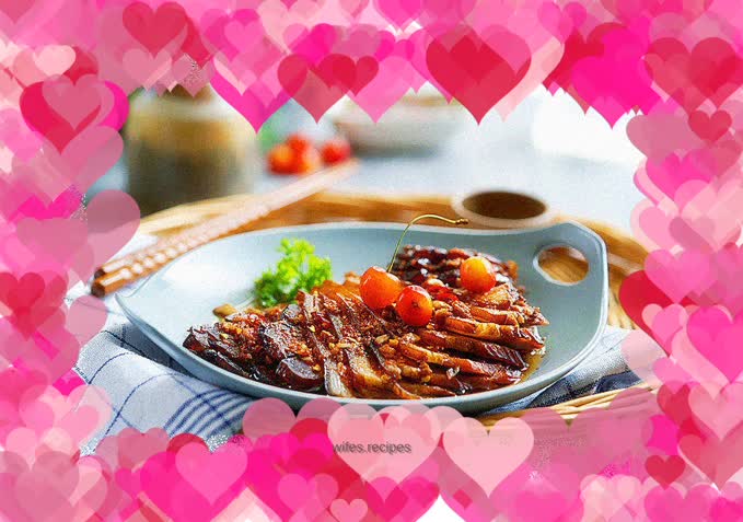 Braised vegetables and aniseed