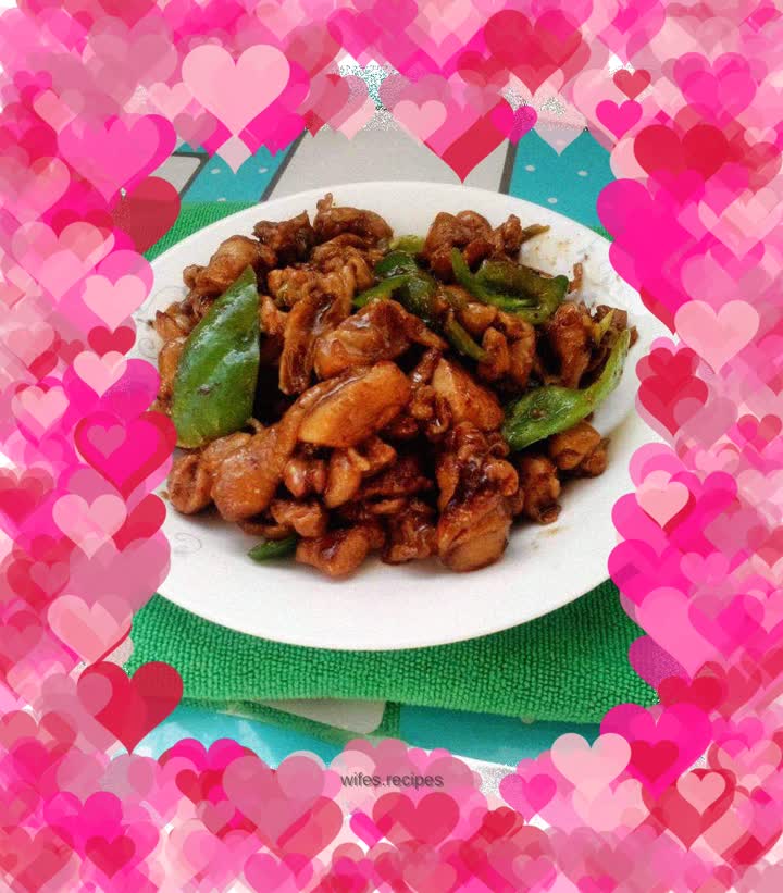 Black pepper drunken chicken nuggets