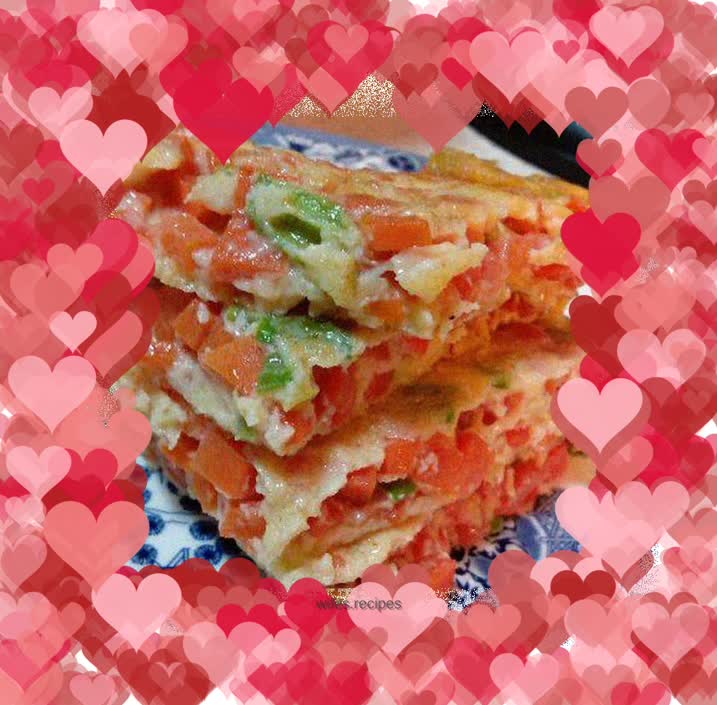 Carrot Egg Pancake