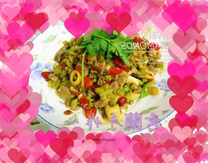 Minced Pork and Pickled Beans