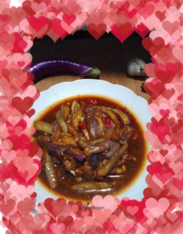 Braised eggplant