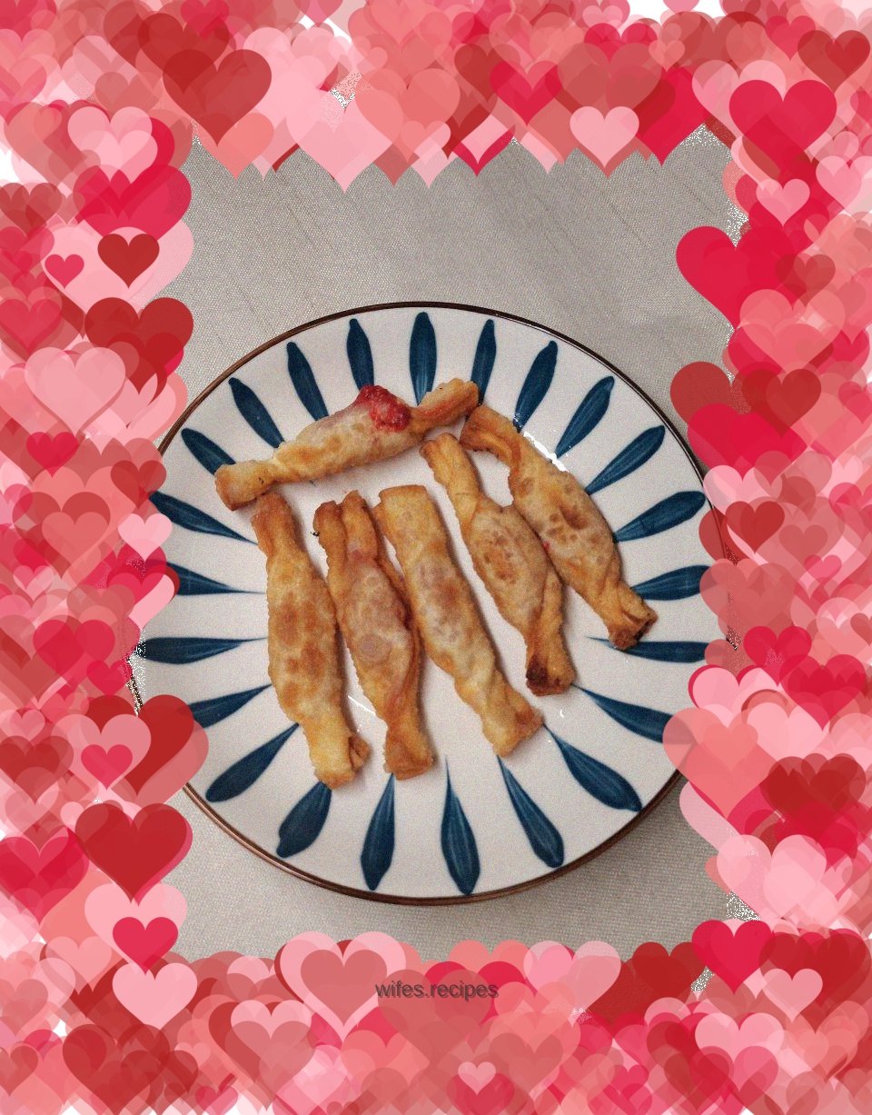 Fried Strawberry Jam Candy