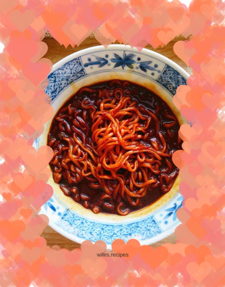 #streetfood#Korean fried noodles