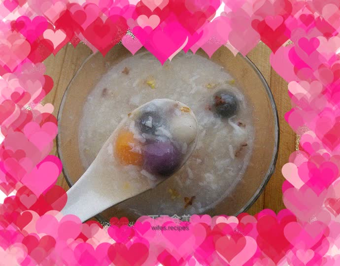 Four-color osmanthus rice dumplings