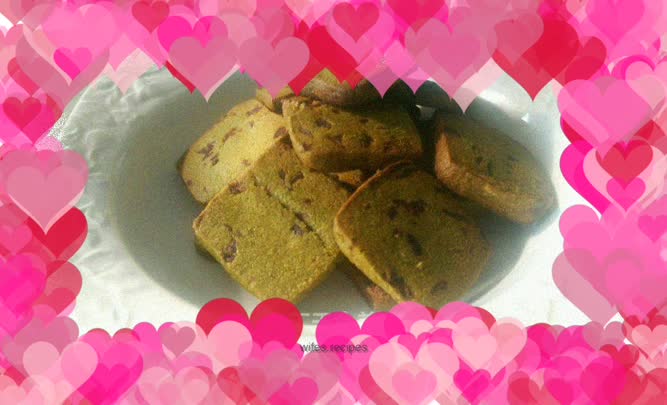 Green Tea Cranberry Cookies