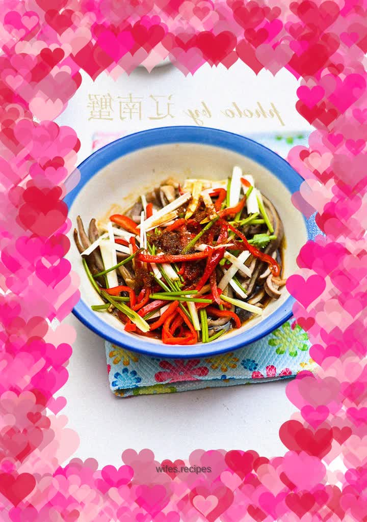 Pork belly with ginger sauce