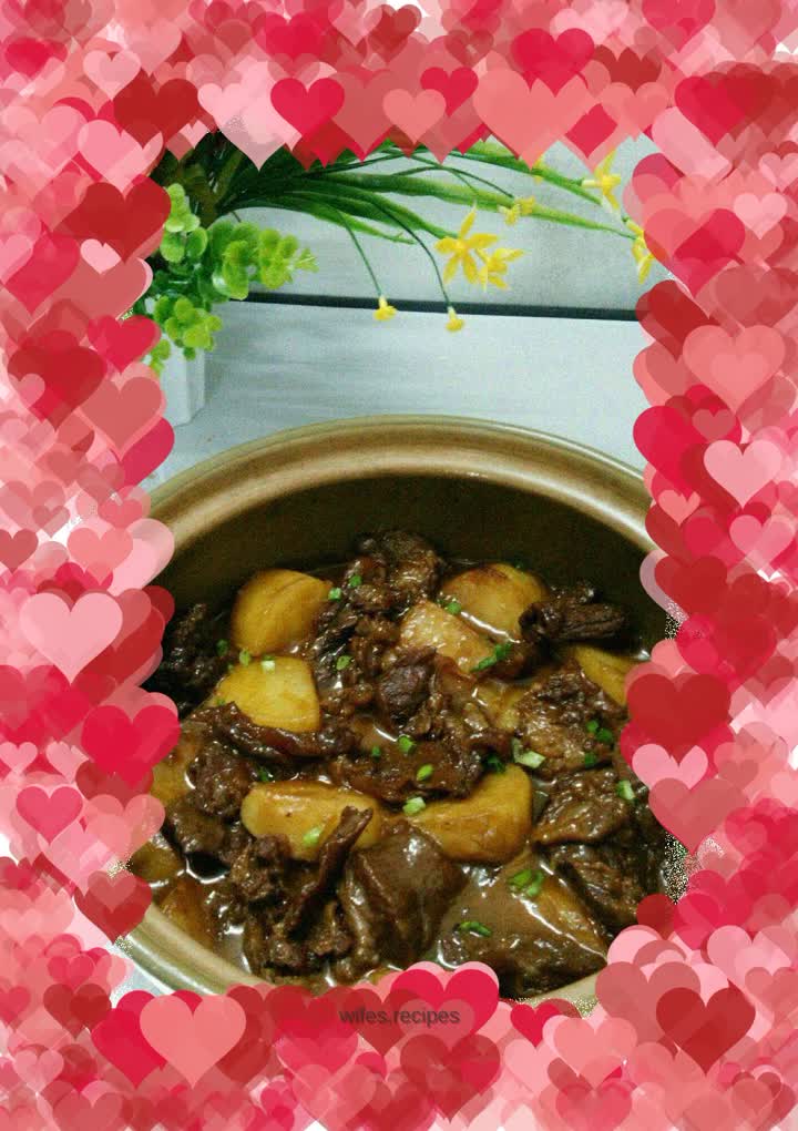 Braised Beef Brisket with Red Wine Potatoes