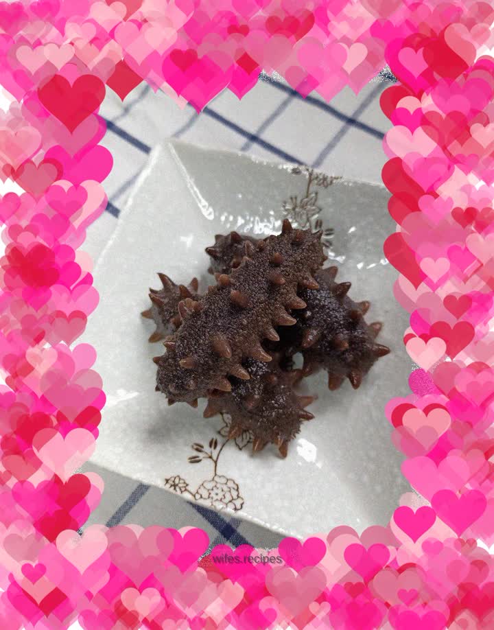 Water-haired sea cucumber