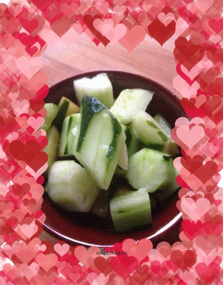 Cold cucumber