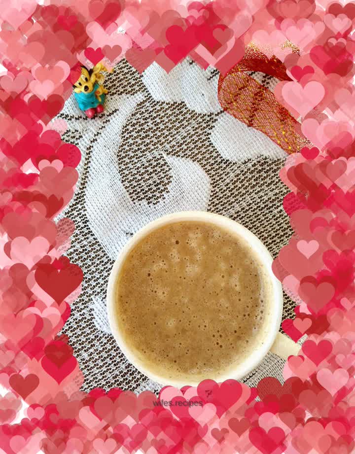 Sweet pear cooked bean milk