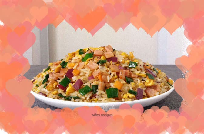 Bacon and egg fried rice