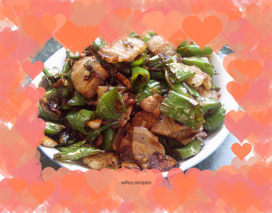 Fried Pork with Chili