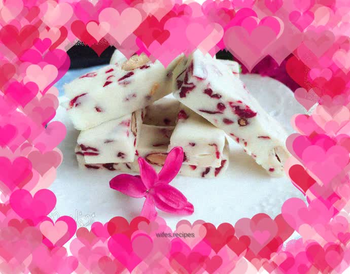 Cranberry Nut Nougat