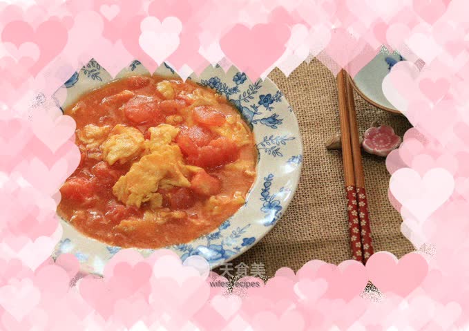 Tomato scrambled eggs