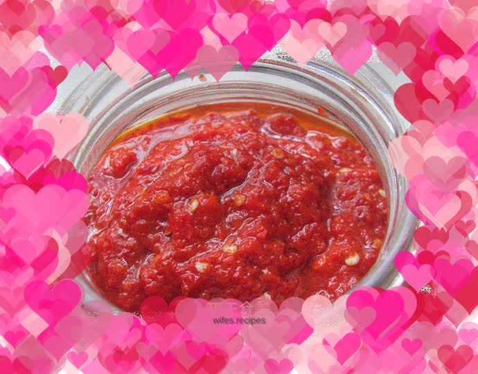 Delicious and simple chili sauce
