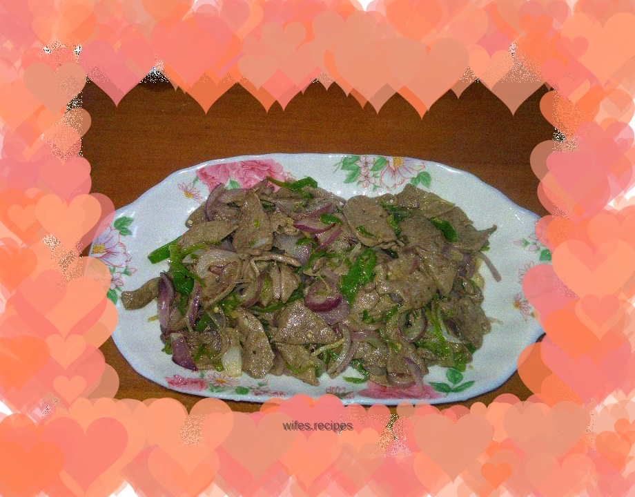 Home-cooked simple version of fried pork