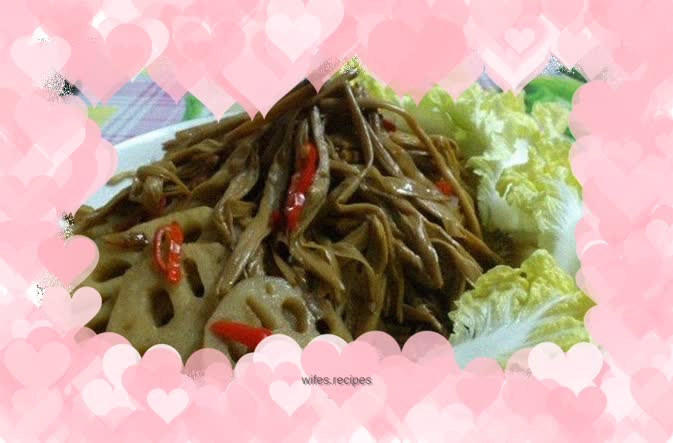 Cold Daylily and Lotus Root