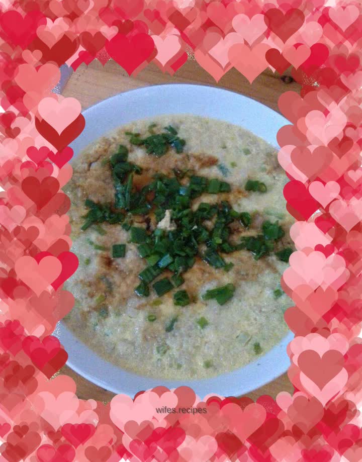 Steamed egg with minced meat