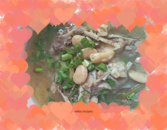 Kidney Bean Bone Soup