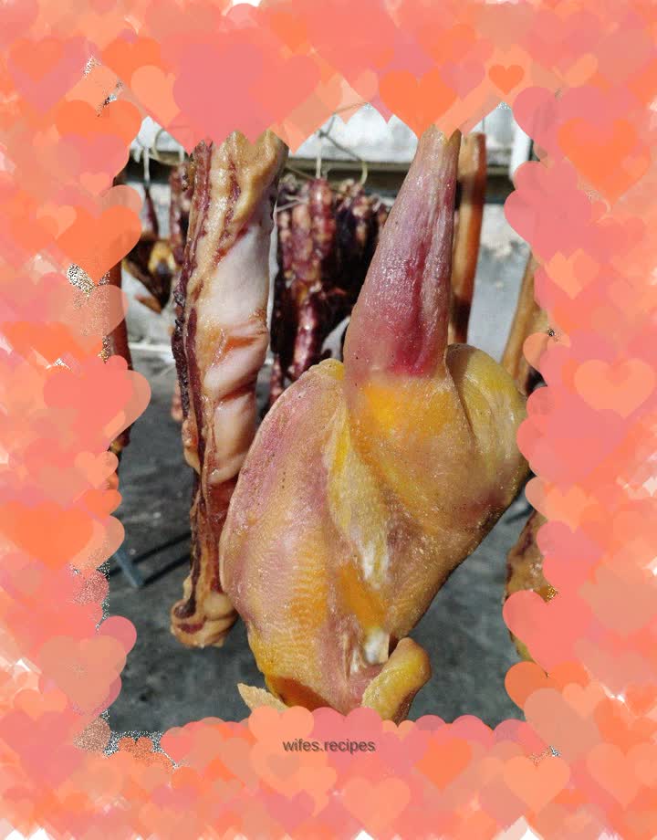 Air-dried salt-baked chicken