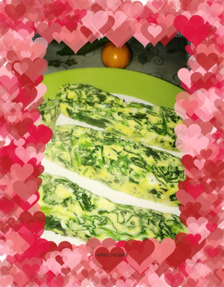 Spinach Chicken Cake