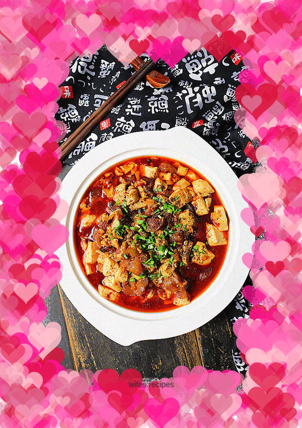 Mapo beef tendon tofu