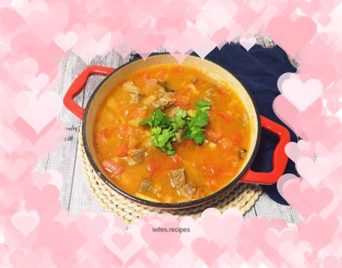 Beef Brisket Stewed with Tomatoes