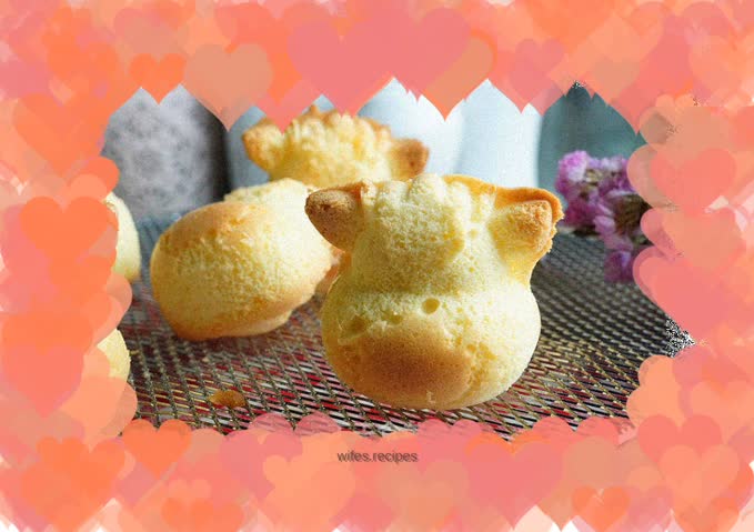 Lemon oil-free cake