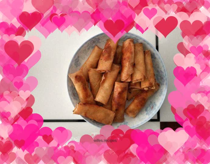 Fried spring rolls