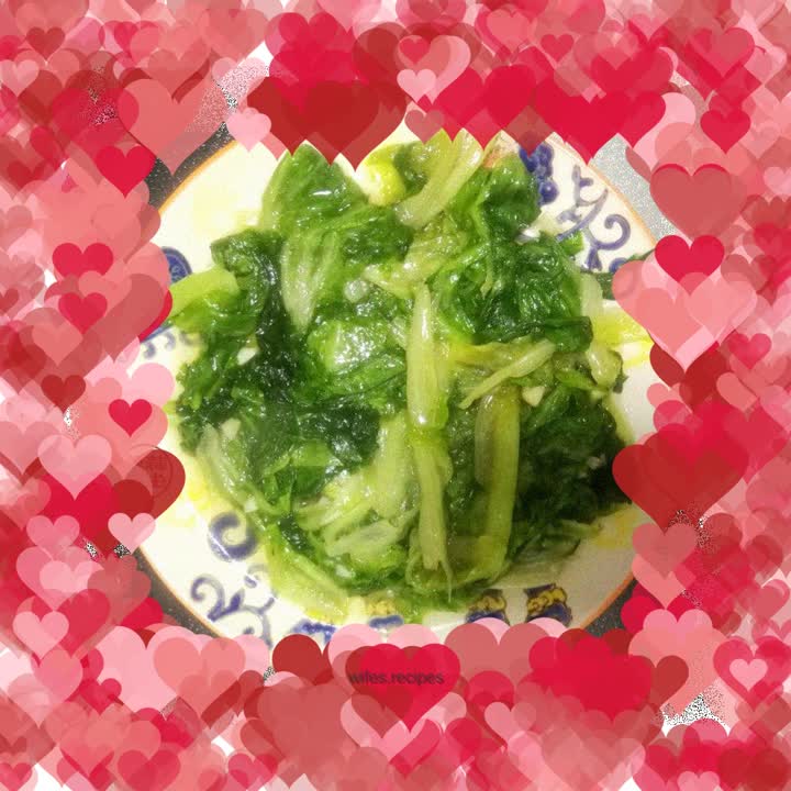 Garlic lettuce