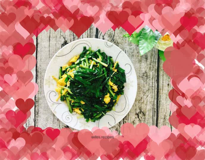 【Northeast】Fried eggs with chives