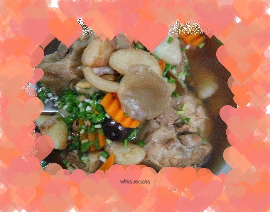 Radix Pseudostellariae and Rhomboid Bone Pot