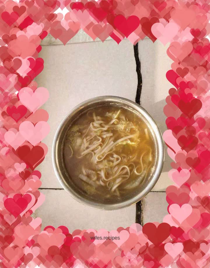 Mixed soup noodles