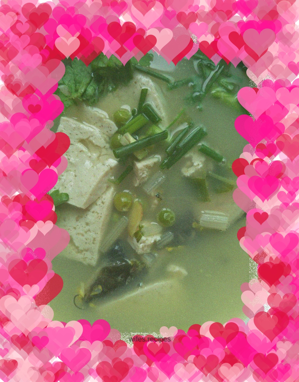 Yellow Spicy Tofu Soup