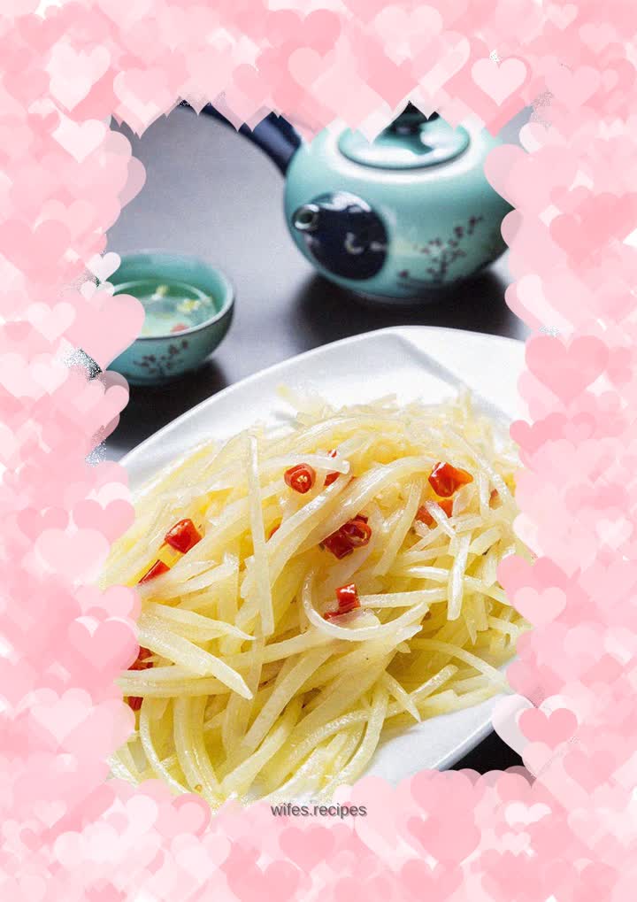 Hot and sour potato shreds