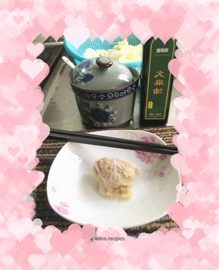 Shrimp stuffed with cabbage---farm food