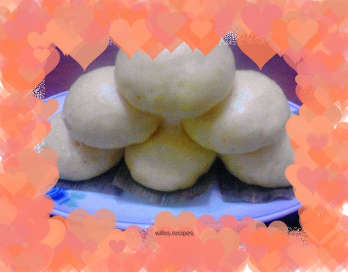 Handmade Pumpkin Steamed Buns