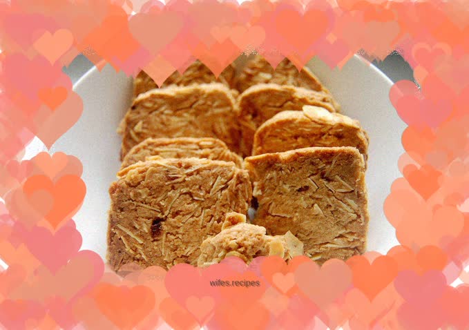 Sliced Almond Cookies